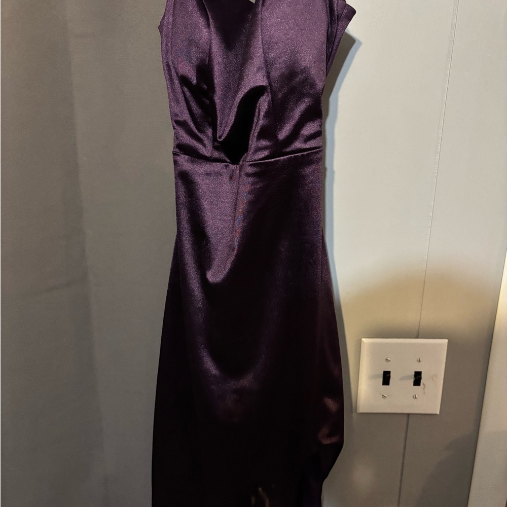 City Studio Purple HomcomingDress